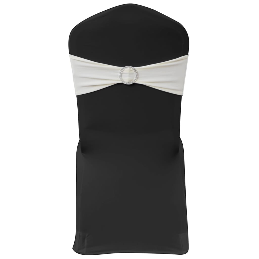 vidaXL Banda elástica para silla con hebilla 14x34-50 cm Crema (25 unidades) - Image 1 of 4