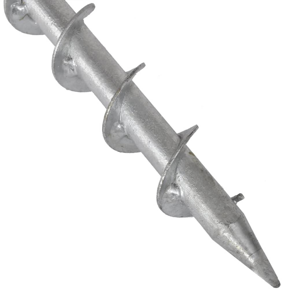 vidaXL Supporto Universale per Ombrellone da Giardino in Acciaio Zincato, 55 cm - Image 3 of 3
