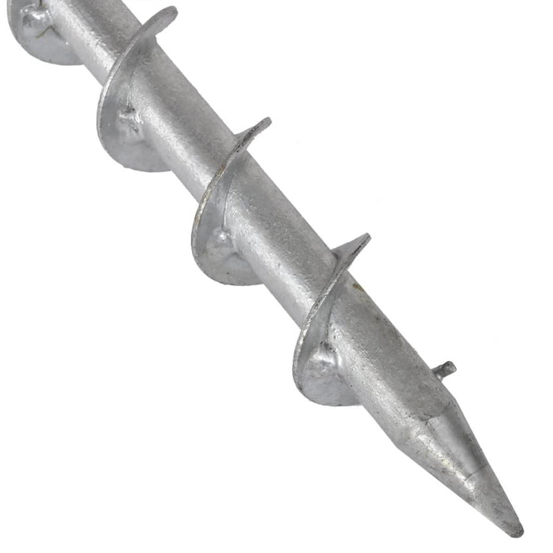 vidaXL Supporto Universale per Ombrellone da Giardino in Acciaio Zincato, 55 cm - Image 3 of 3