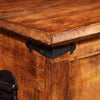 Cassapanca di Stoccaggio in Legno Ruvido di Mango - immagine 8 | SolPatio - Image 8 of 10
