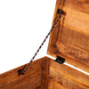 vidaXL Cassapanca di Stoccaggio a Cubo in Legno Ruvido di Mango - Image 6 of 9