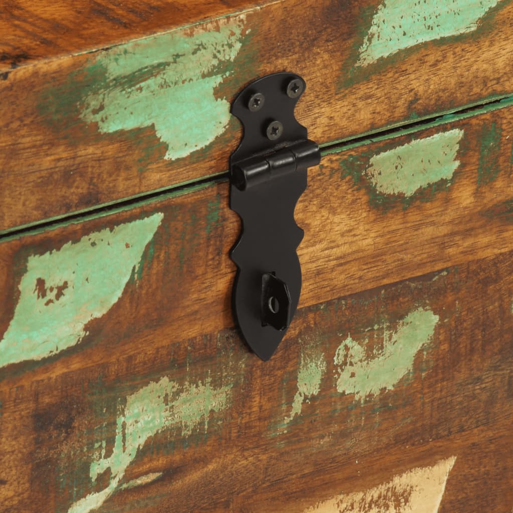 Scatola di Stoccaggio in Legno Massello di Recupero - immagine 9 | SolPatio - Image 9 of 12