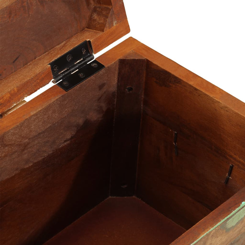 Scatola di Stoccaggio in Legno Massello di Recupero - immagine 10 | SolPatio - Image 10 of 12
