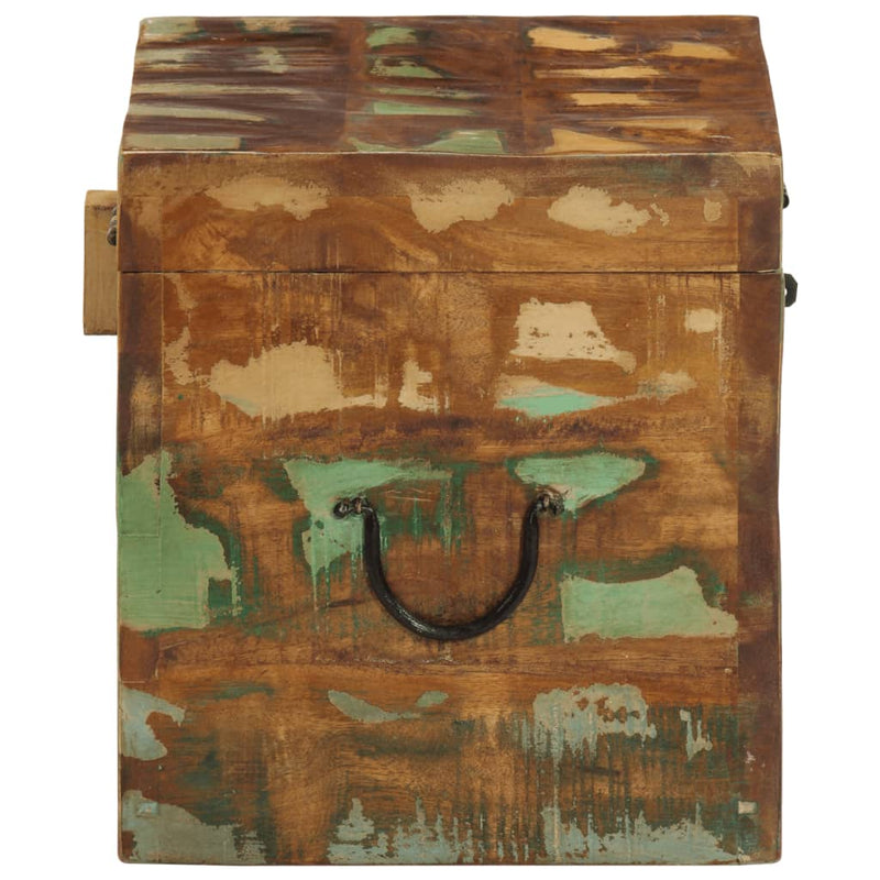 Scatola di Stoccaggio in Legno Massello di Recupero - immagine 5 | SolPatio - Image 5 of 12