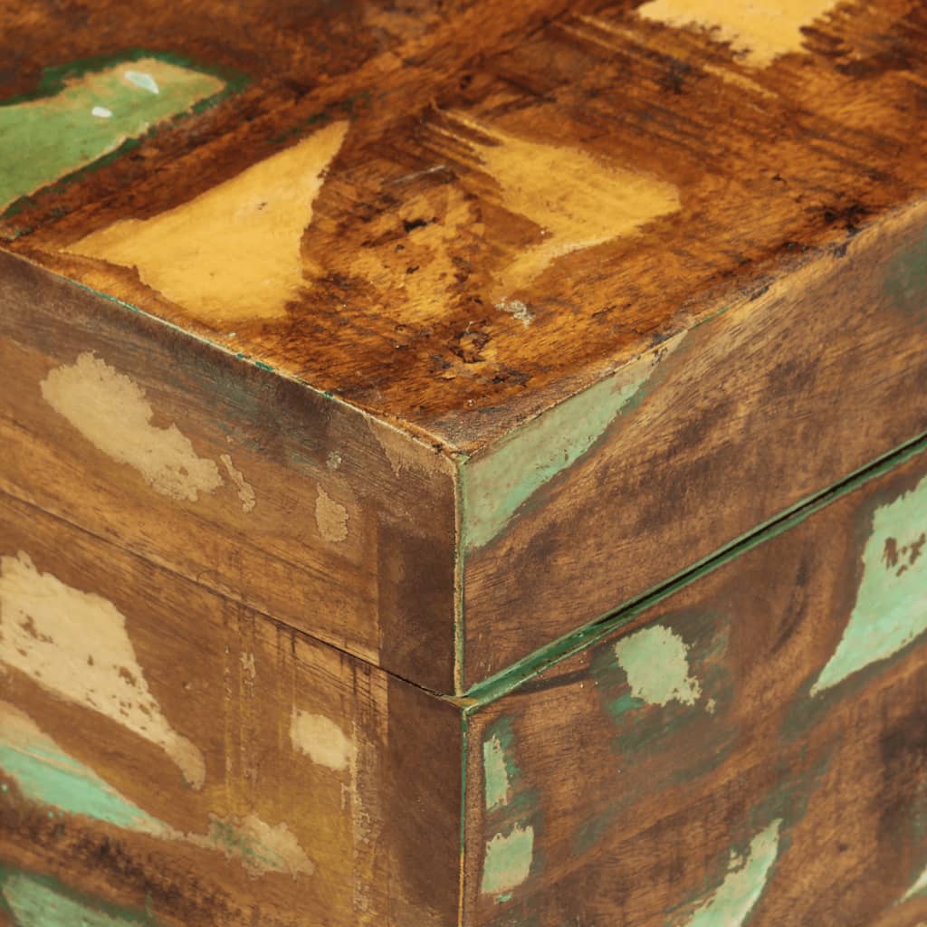 Scatola di Stoccaggio in Legno Massello di Recupero - immagine 7 | SolPatio - Image 7 of 12