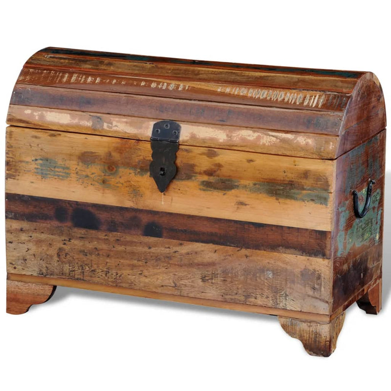 vidaXL Cassa di Stoccaggio in Legno Massello di Recupero - Image 2 of 7