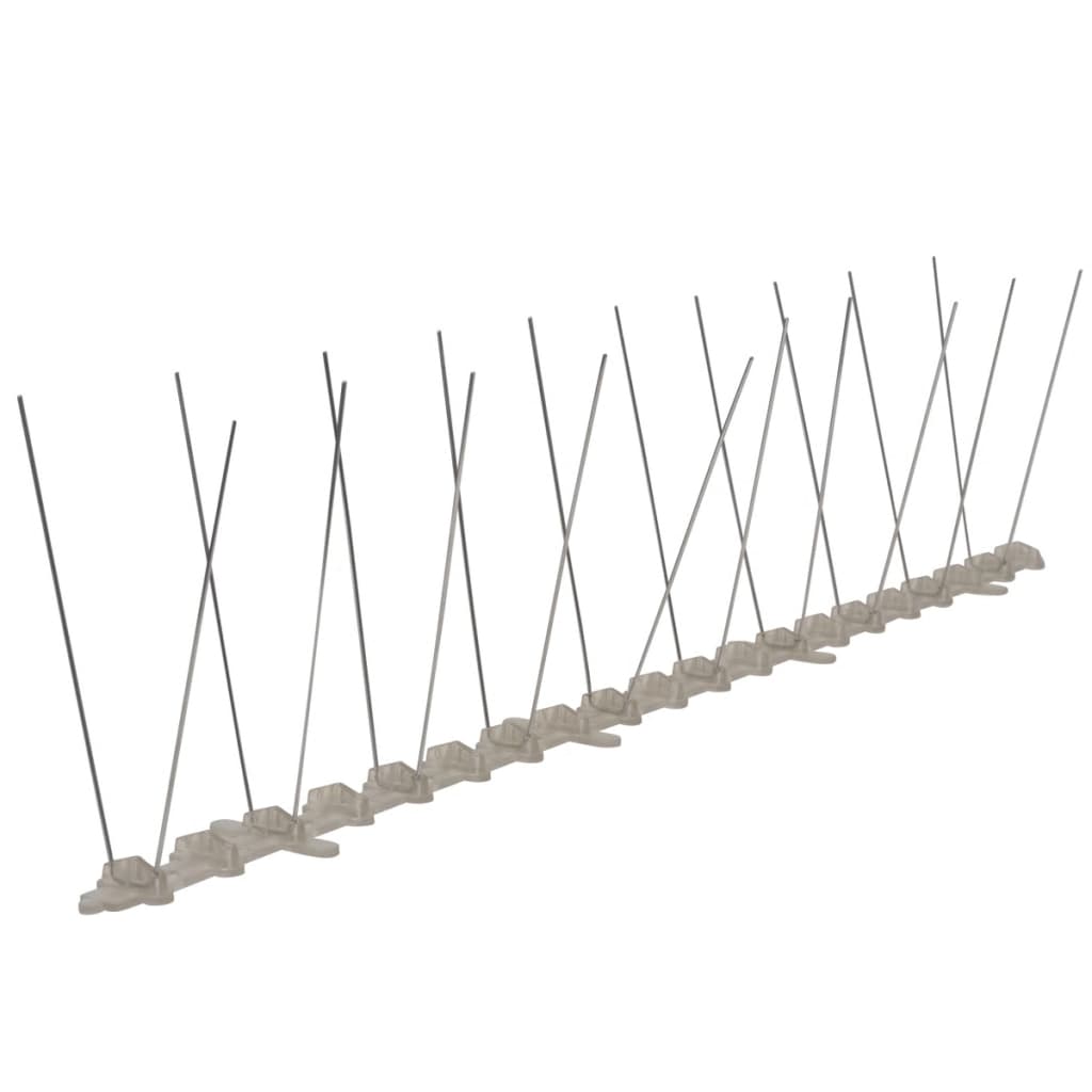 vidaXL Set Dissuasori per Uccelli e Piccioni 6 pz 2 File 3 m - Image 1 of 6