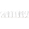 vidaXL Set Dissuasori per Uccelli e Piccioni 6 pz 2 File 3 m - Image 5 of 6