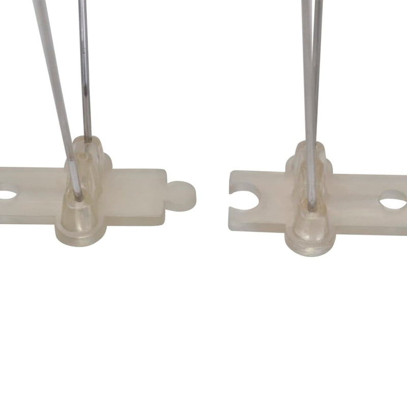 vidaXL Set Dissuasori per Uccelli e Piccioni 6 pz 4 File 3 m - Image 4 of 4