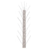 vidaXL Set Dissuasori per Uccelli e Piccioni 40 pz Acciaio 5 File 20 m - Image 5 of 20