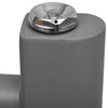 vidaXL Radiatore Portasciugamani ad Acqua in Acciaio Grigio 500 x 764 mm - Image 3 of 7