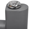 vidaXL Radiatore Centrale Portasciugamano Dritto Grigio 600 x 1160 mm - Image 3 of 7