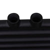 vidaXL Radiatore Portasciugamano in Acciaio 480 x 480 mm Nero - Image 5 of 7
