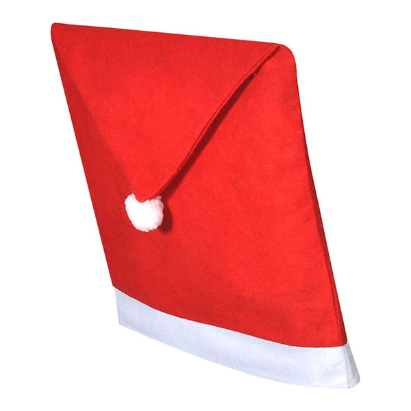 Copri Schienale Sedia in Feltro di Poliestere 51x53 cm Rosso e Bianco (Set da 6) - immagine 2 | SolPatio