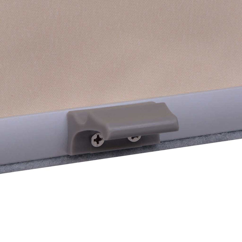 vidaXL Estor enrollable opaco termoaislante, 383 x 740 mm, Beige - Image 3 of 5