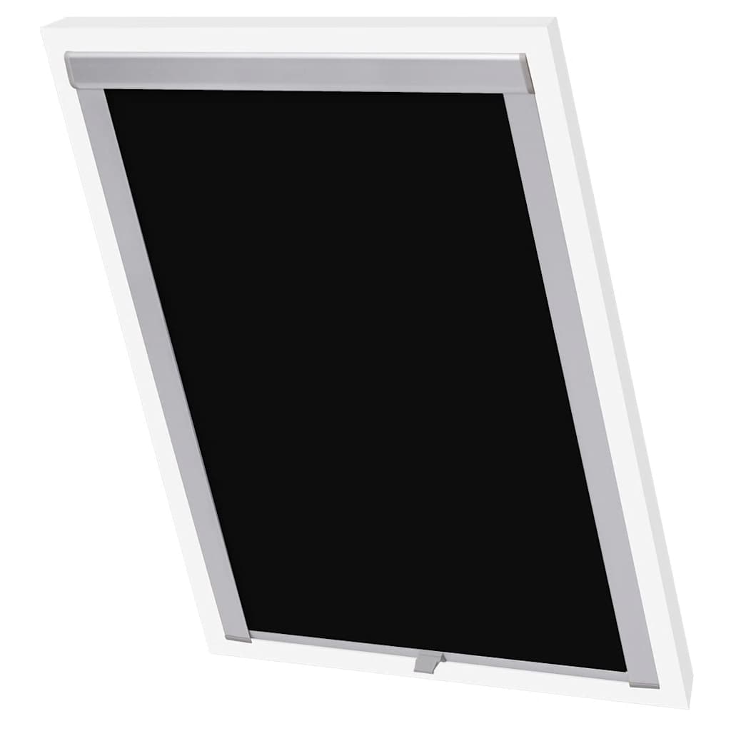 vidaXL Tenda a Rullo Oscurante Persiana Nera P06/406 - Image 1 of 5