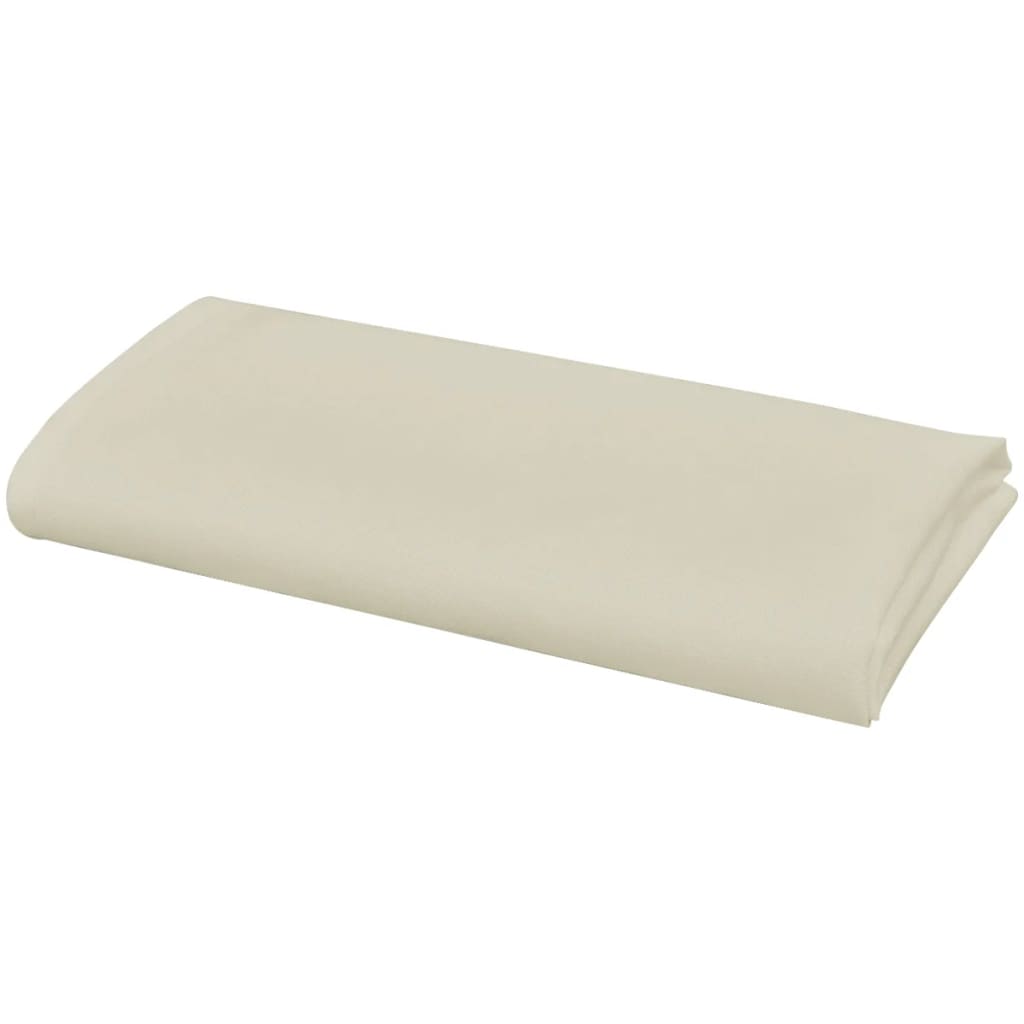 vidaXL Tovaglioli per Banchetti 100 Pz 50x50 Crema - Image 5 of 6