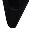 vidaXL Fodere Elastiche per Sedie 4 pz Nere - Image 4 of 6