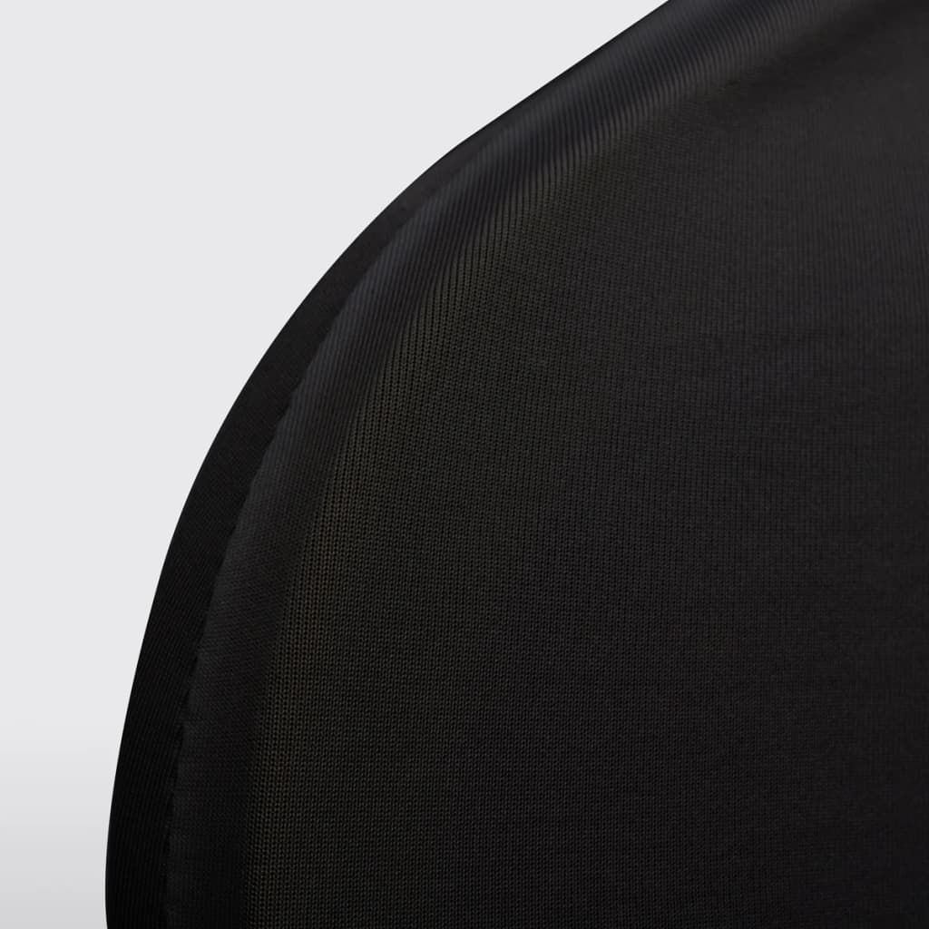 vidaXL Fodere Elastiche per Sedie 4 pz Nere - Image 5 of 6