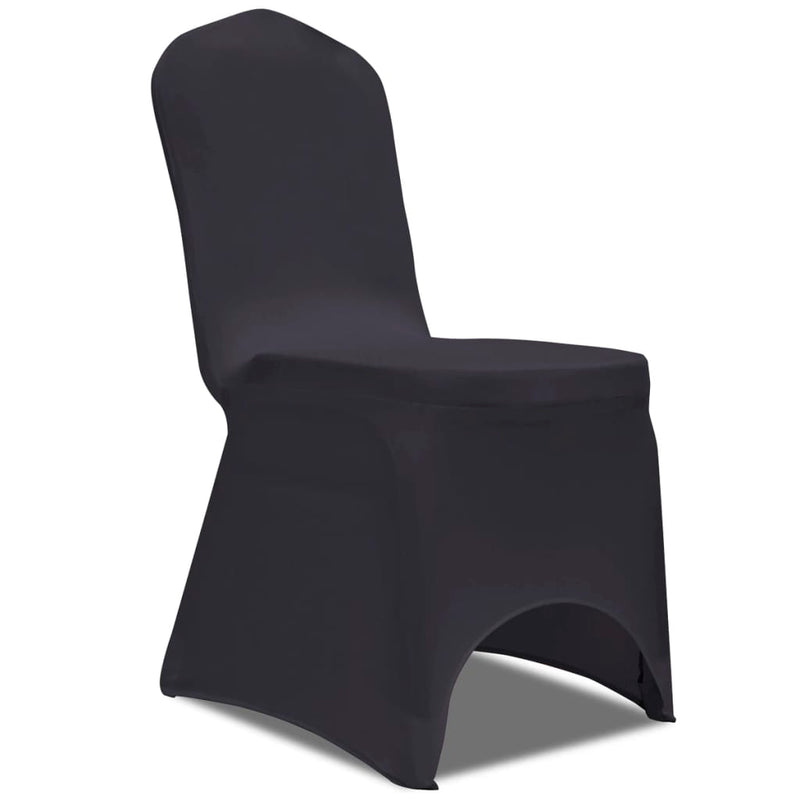 vidaXL Fodera Elastica per Sedie 4 pz Antracite - Image 1 of 6