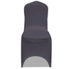 vidaXL Fodera Elastica per Sedie 4 pz Antracite - Image 2 of 6