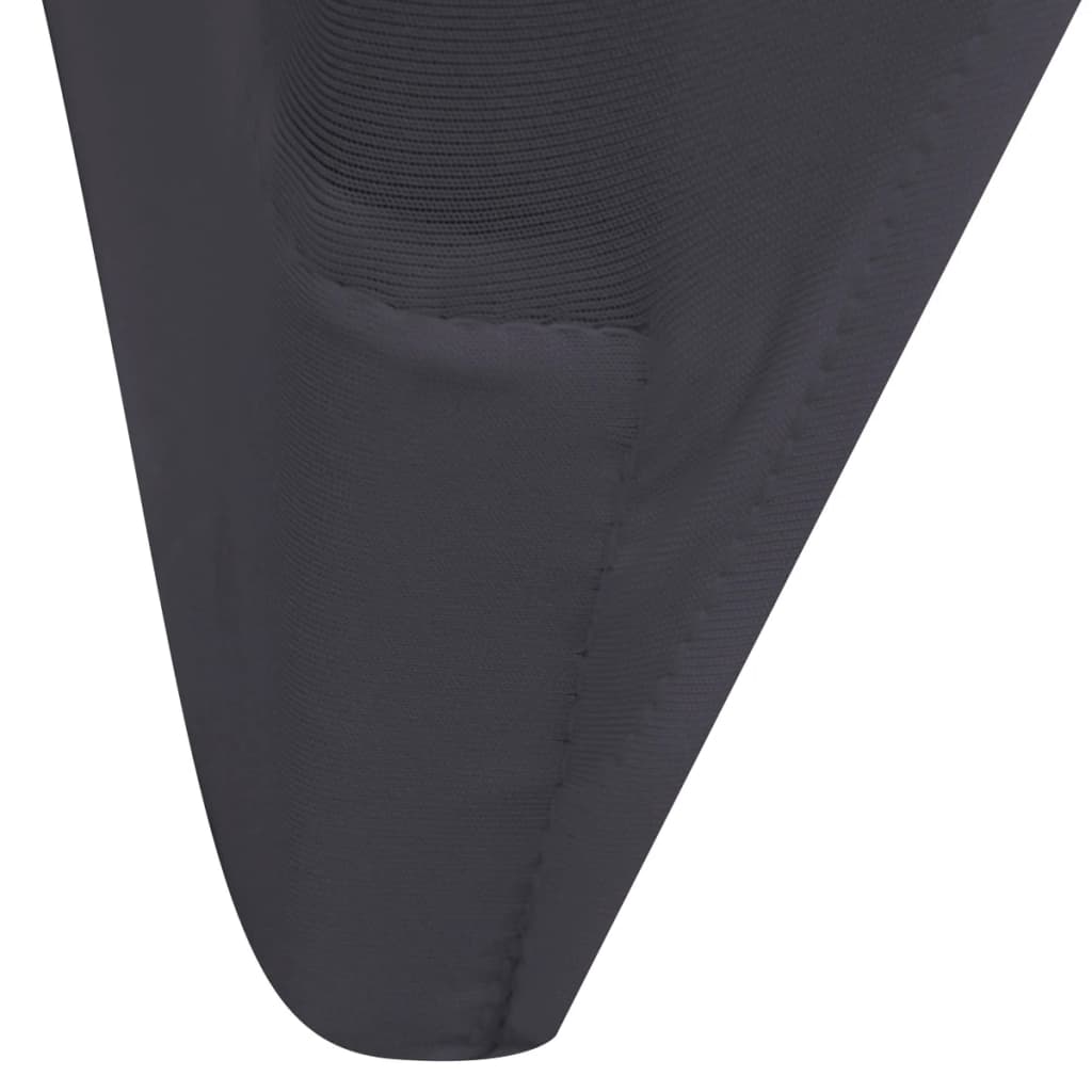 vidaXL Fodera Elastica per Sedie 4 pz Antracite - Image 4 of 6