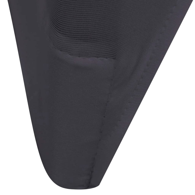 vidaXL Fodera Elastica per Sedie 4 pz Antracite - Image 4 of 6
