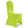 vidaXL Fodera Elastica per Sedie 4 pz Verde - Image 1 of 6