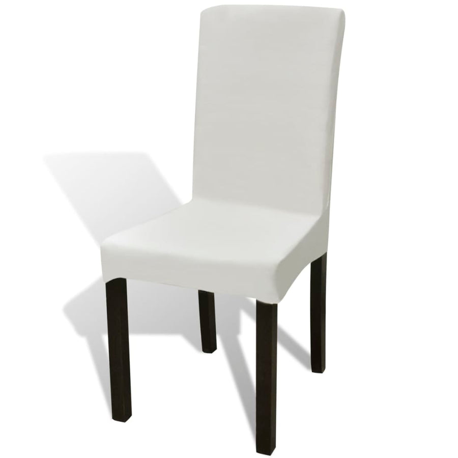 Fodere Elastiche per Sedie (Set da 4) per Schienale 46-55 cm Crema - immagine 1 | SolPatio