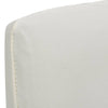 Funda elástica para sillas vidaXL (set de 4) para respaldo de 46-55 cm, Crema - Image 2 of 3
