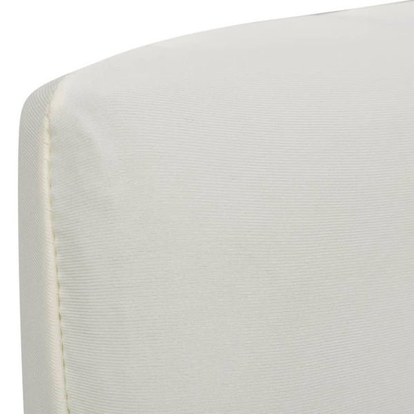 Fodere Elastiche per Sedie (Set da 4) per Schienale 46-55 cm Crema - immagine 2 | SolPatio