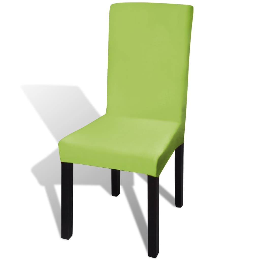 vidaXL Set 4 pz Fodera elastica per sedie verde - Image 1 of 3