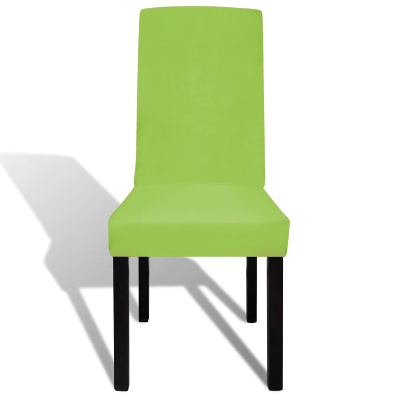 vidaXL Set 4 pz Fodera elastica per sedie verde - Image 2 of 3