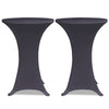 vidaXL Copertura Elastica per Tavolo 80 cm Antracite - Image 2 of 4