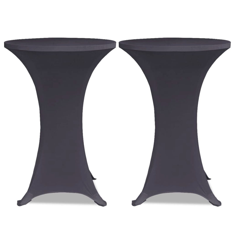 vidaXL Copertura Elastica per Tavolo 80 cm Antracite - Image 2 of 4
