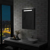 vidaXL Specchio da Parete a LED, Vetro e Alluminio, IP44, 60x80 cm, Argento - Image 5 of 39