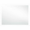 vidaXL Specchio da Parete a LED in Vetro e Alluminio 100x60 cm Argento - Image 4 of 13