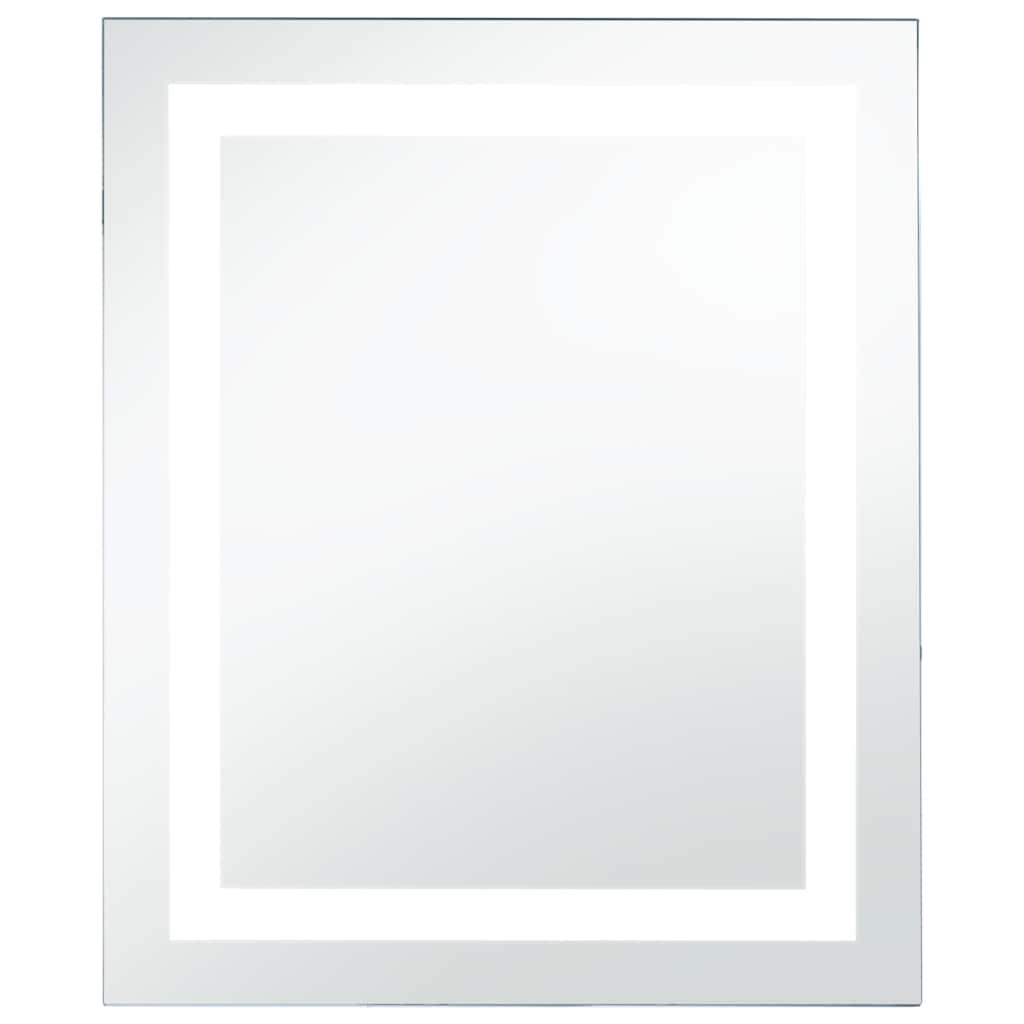 vidaXL Specchio LED da Bagno con Sensore Tattile 60x80 cm - Image 2 of 8