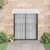 vidaXL Marquesina para Puerta de PC 200x75 cm Gris y Transparente - Image 9 of 20