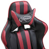 vidaXL Sedia da Gaming Rosso Vino in Similpelle - Image 3 of 7