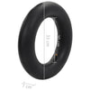 Set 2 Ruote e 2 Camere d'Aria Rinforzate per Carriola - 3.50-8 4PR, Max 120 kg - Image 10 of 11