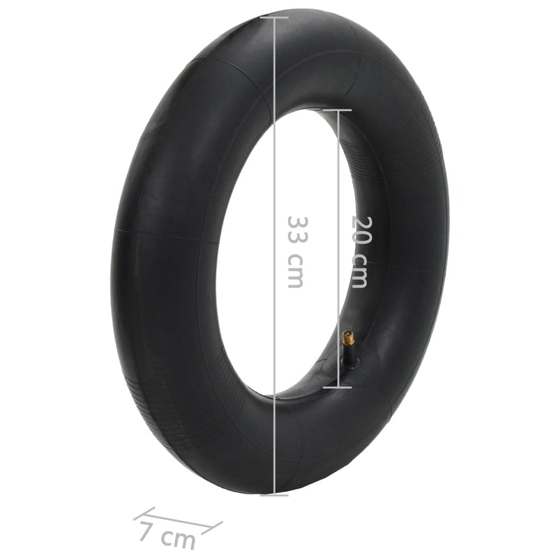 Kit 2 Camere d'Aria Premium per Ruote Carriola- Gomma Resistente TR13 - Image 4 of 4