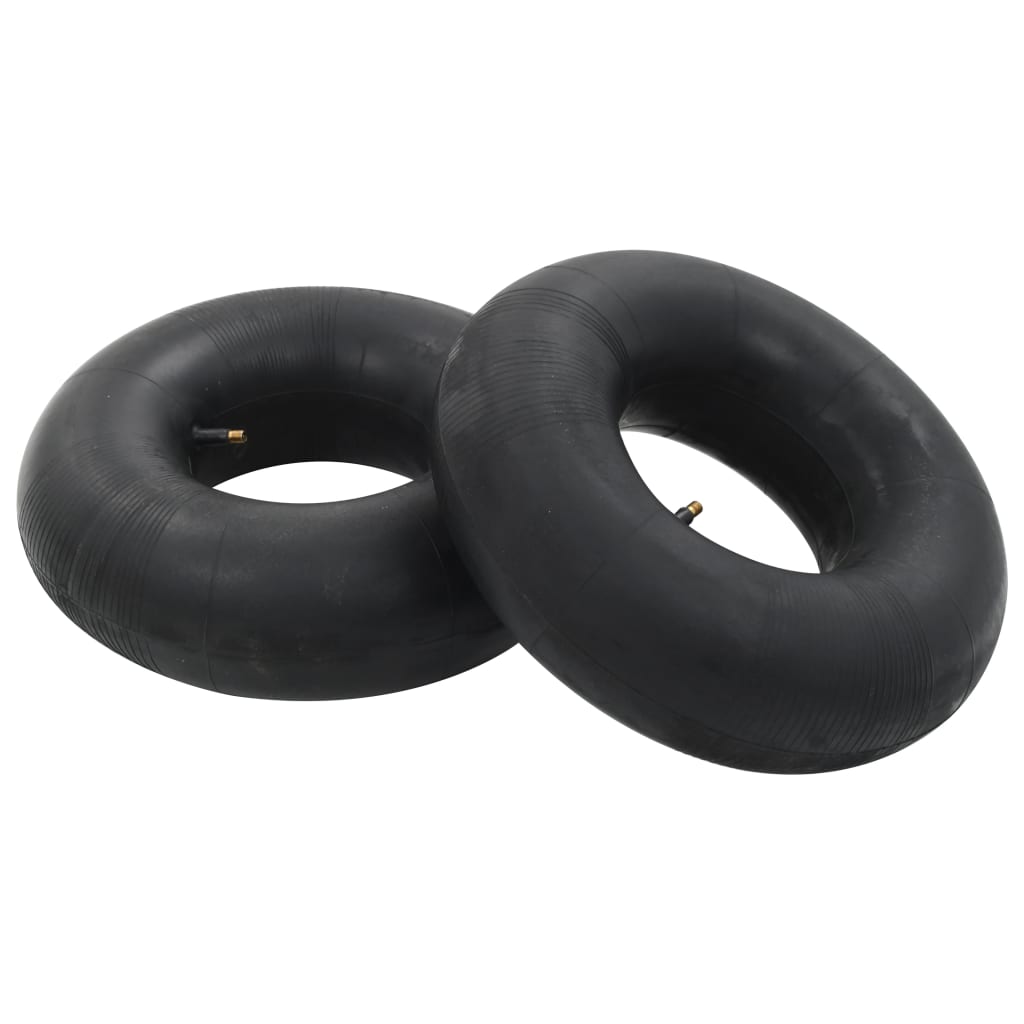 Set Ruote e Camere d'Aria Anti-Foratura per Carriola - 4 Pezzi - 15x6.00-6 - Image 1 of 7
