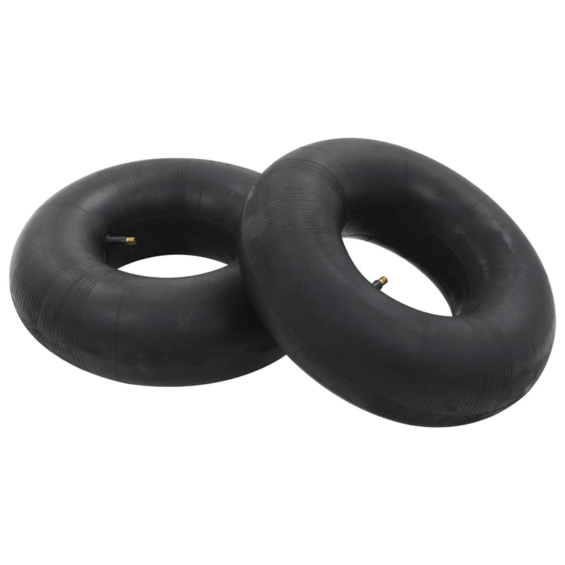 Set Ruote e Camere d'Aria Anti-Foratura per Carriola - 4 Pezzi - 15x6.00-6 - Image 1 of 7