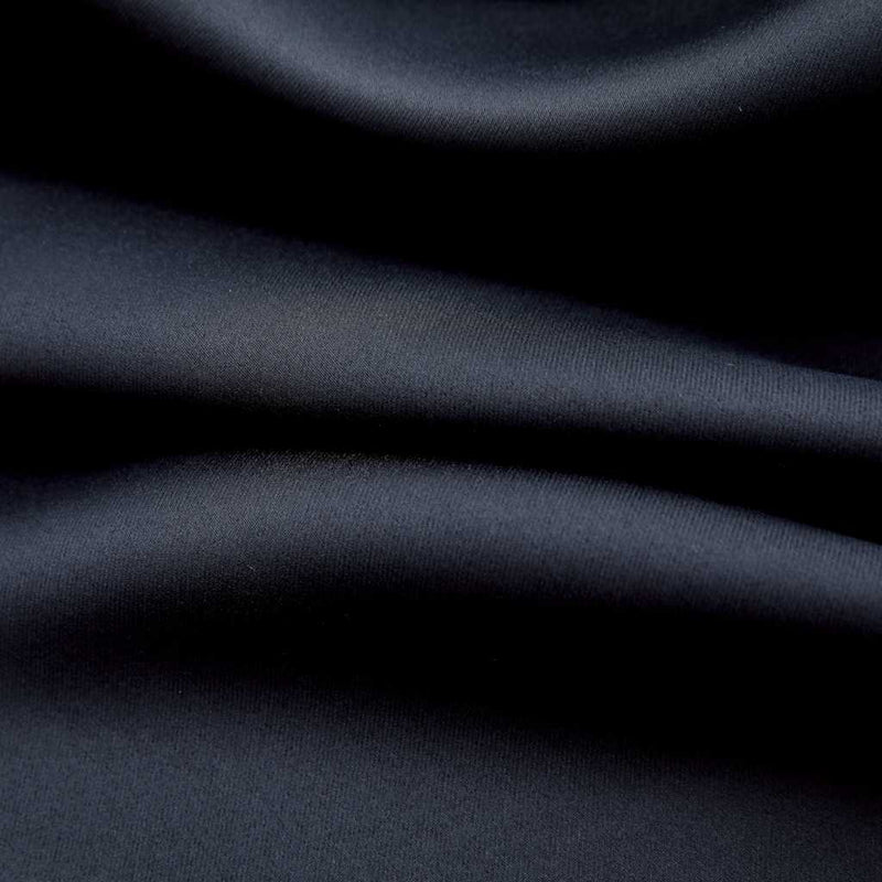 vidaXL Tende Oscuranti con Anelli in Metallo 2 pz Nere 140x225 cm - Image 3 of 4