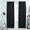 vidaXL Tende Oscuranti con Ganci 2 pz Nere 140x225 cm - Image 1 of 5