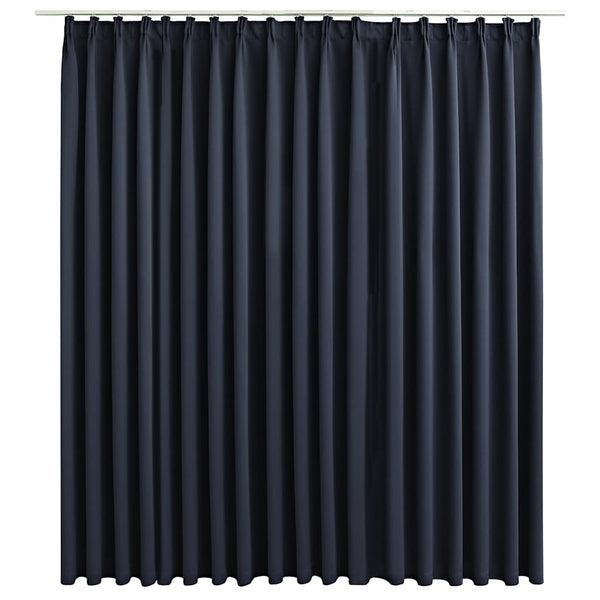 Tenda Oscurante con Ganci in Poliestere 290x245 cm Antracite - immagine 2 | SolPatio