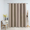 vidaXL Tenda Oscurante con Anelli in Metallo Beige 290x245 cm - Image 1 of 4