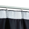 vidaXL Tende Oscuranti con Ganci 2 pz Antracite 140x245 cm - Image 3 of 5