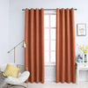 vidaXL Tende Oscuranti con Anelli in Metallo 2 pz Ruggine 140x245 cm - Image 1 of 4